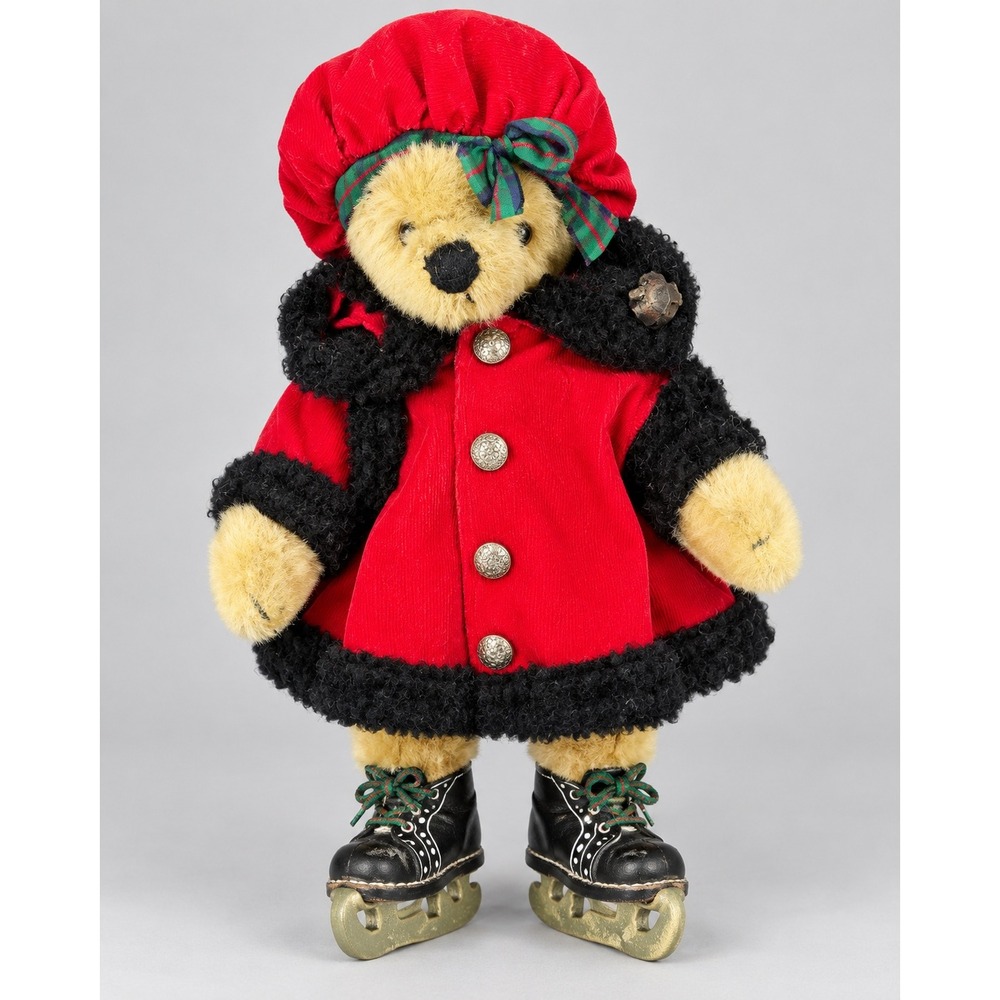 1988 Muffy VanderBear Furrier & Ives Skating Party Bear Ice Skates NABCO